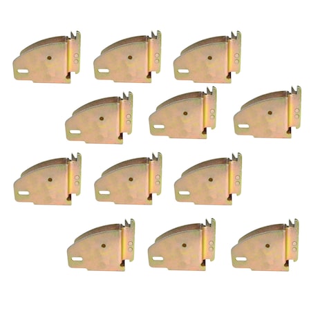 Tie 4 Safe E Track Wood Beam Sockets Wood Holders Enclosed Trailers, PK12 VR11-12